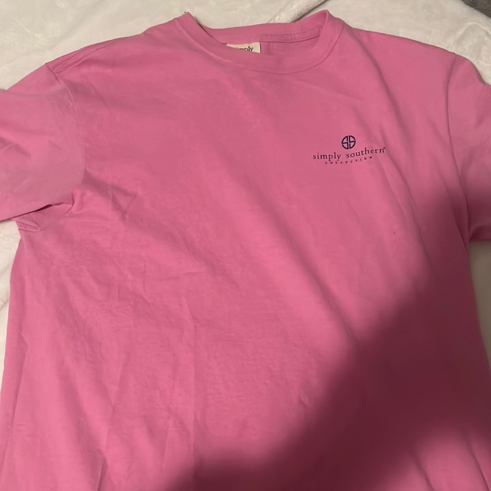 Pink simply southern medium T-shirt